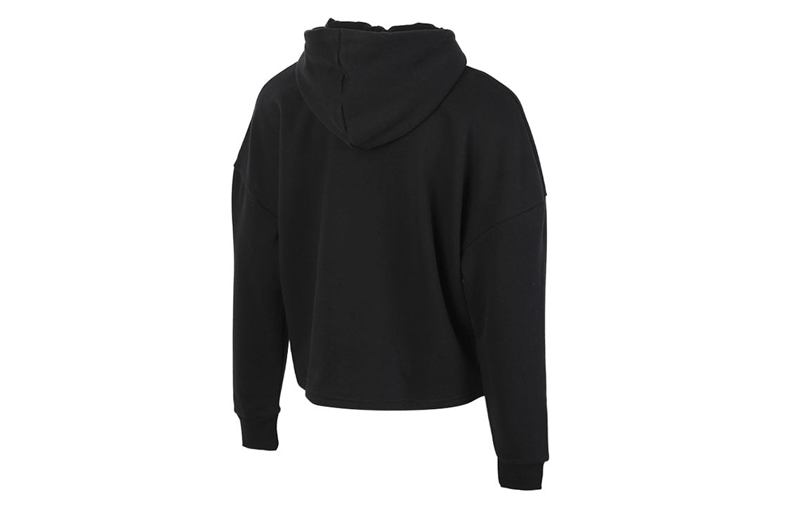 (WMNS) PUMA Metallic Nights Hoodie 'Black Gold' 587148-01