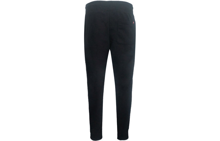 New Balance Essential Stacked Logo Sweatpants Asia Sizing 'Black' AMP91550-BK