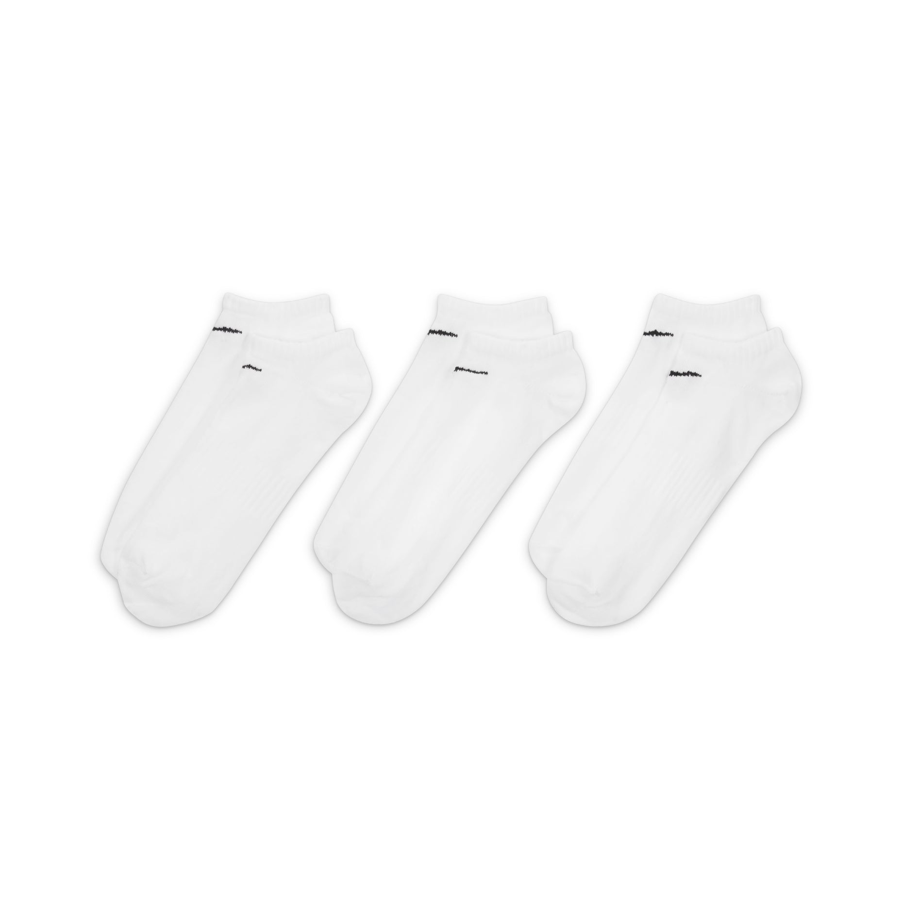 Nike Everyday Lightweight Breathable Sports Socks Unisex White SX7678-100