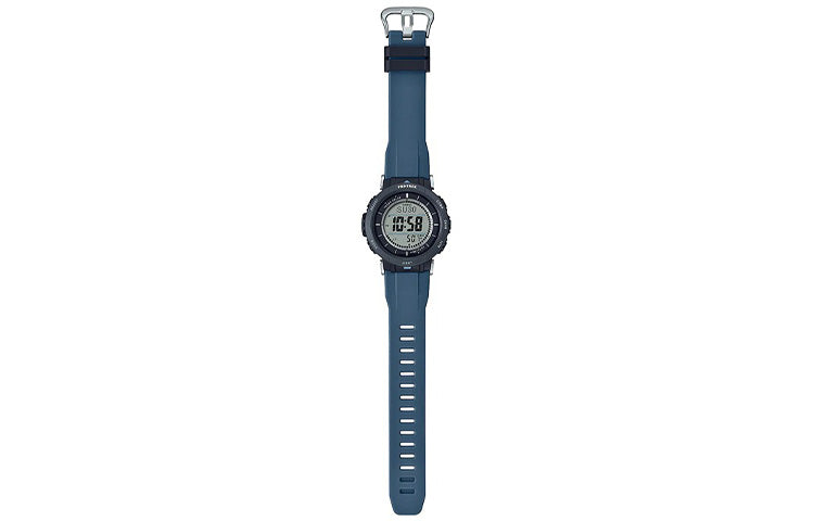 CASIO Solar Powered Mens Dark Blue Digital PRG-30-2