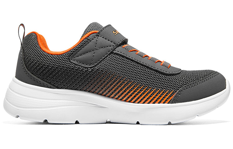 (GS) Skechers Microspec Gorza Shoes 'Grey Orange' 415016L-GYOR