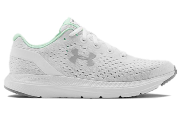 (WMNS) Under Armour Charged Impulse 'White Green' 3021967-103