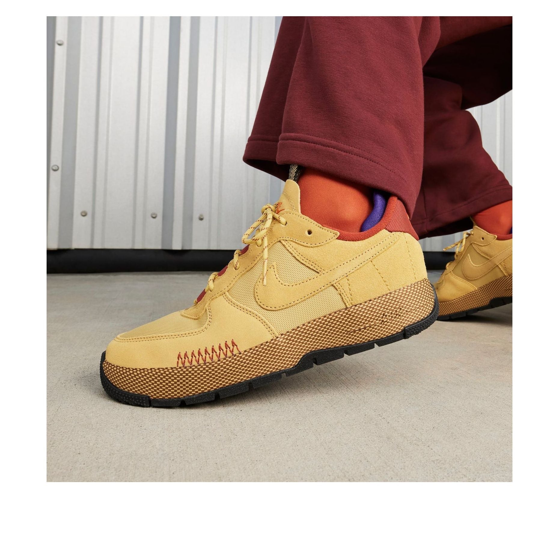 (WMNS) Nike Air Force 1 Wild 'Wheat Rugged Orange' FB2348-700