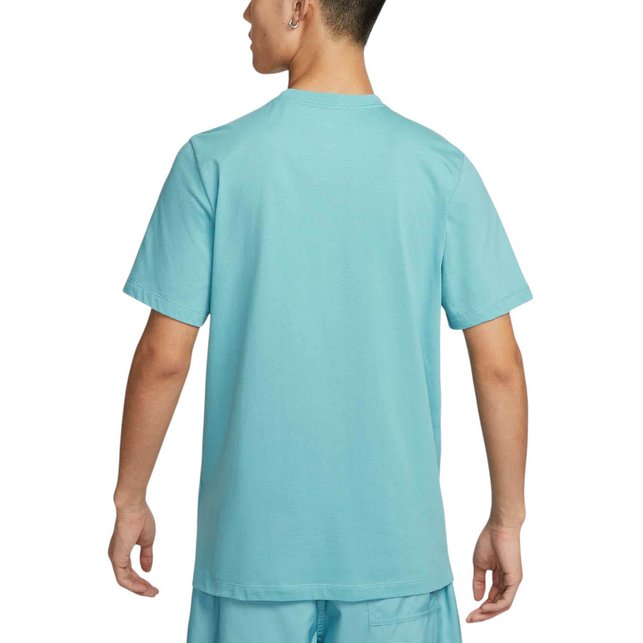 Nike Club T-shirt Asia Sizing 'Light Blue' AR4999-465