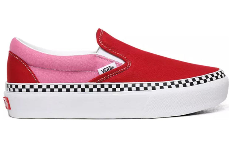 Vans Classic Slip-On Sneakers Pink/Red VN0A3JEZWVX