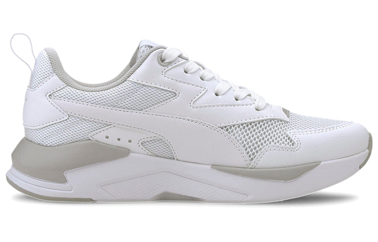 (GS) PUMA X-ray Lite Jr White/Grey 374393-02