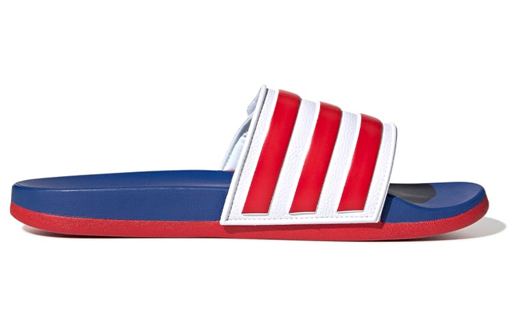 adidas Adilette Comfort ADJ 'Scarlet Team Royal Blue' EG1346