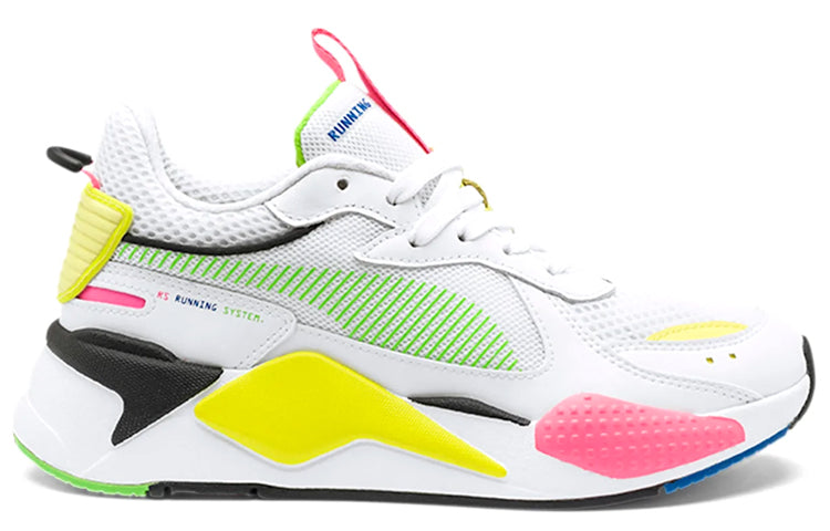 PUMA RS-X Thunder Glow by Pedroche Fluo Trainers White 374929-01