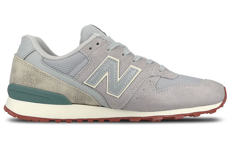 (WMNS) New Balance 996 Series Low-Top 'Grey Pink Green White Brown' WR996CCA