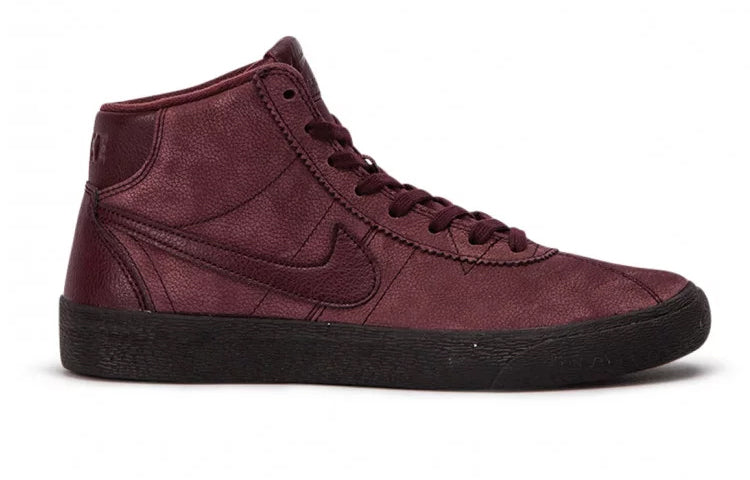 (WMNS) Nike Bruin High Premium SB 'Burgundy Crush' AV3557-600