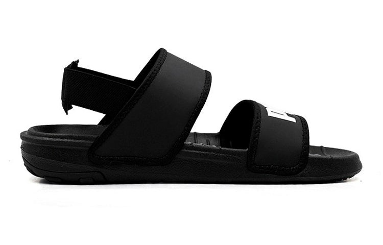 (GS) PUMA Soft Sandal 'Black White' 375694-01