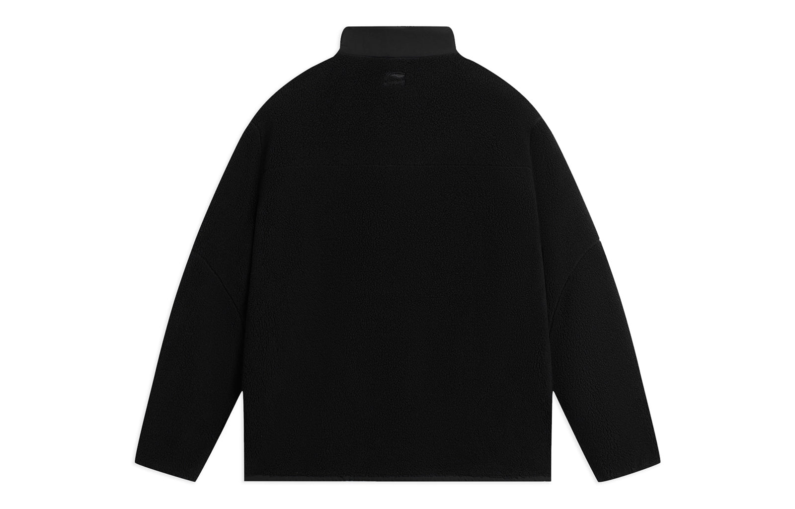 Li-Ning Logo Half Zip Fleece Jacket 'Black' AAES939-2