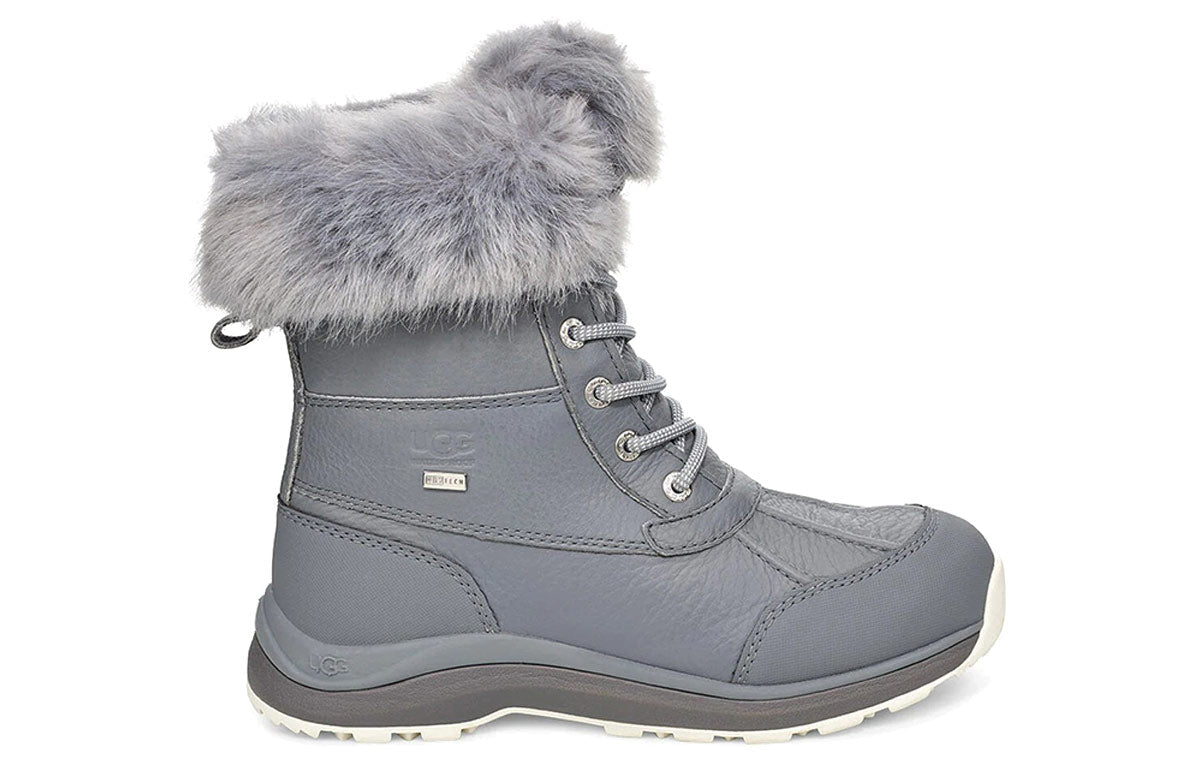 (WMNS) UGG Adirondack Boot III Fluff Fleece Lined Blue Gray 1103849-GYS
