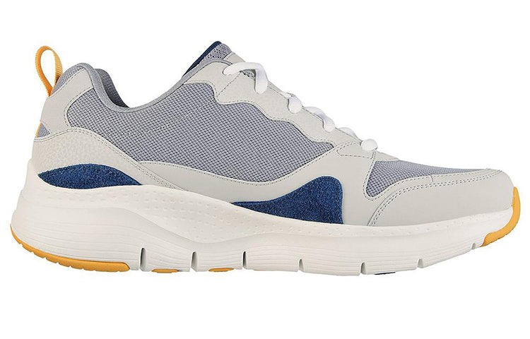 Skechers Arch Fit Sport 'White Gray Yellow' 232204-GYMT