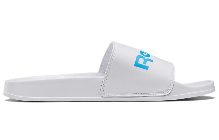 Reebok Classic Slide Athleisure Casual Sports Unisex White Blue Slippers 'White Blue' DV6906