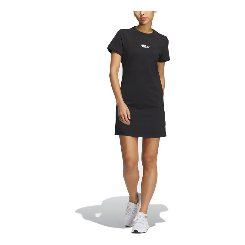 (WMNS) adidas Graphic Dress Asia Sizing 'Black' HY2866