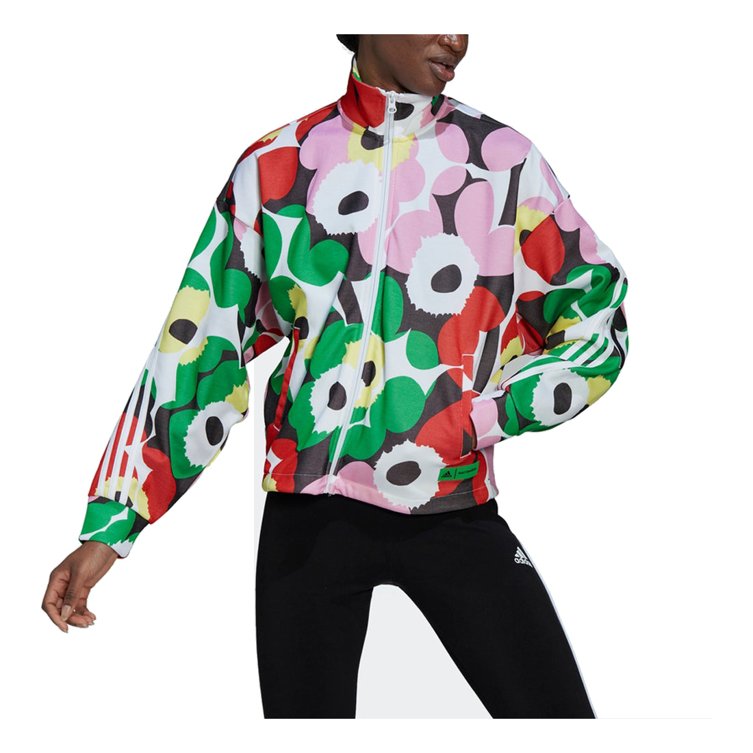 (WMNS) adidas x Marimekko Printed Track Jacket Asia Sizing 'Multi-Color' H67088