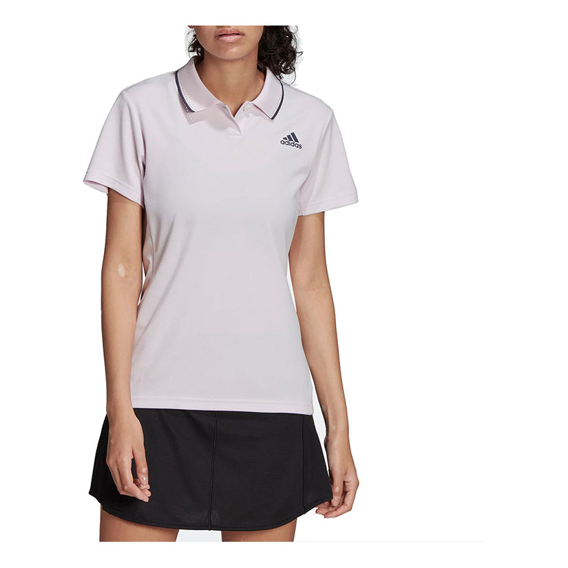 (WMNS) adidas Heat.Rdy Polo Shirt Asia Sizing 'White' HC2719