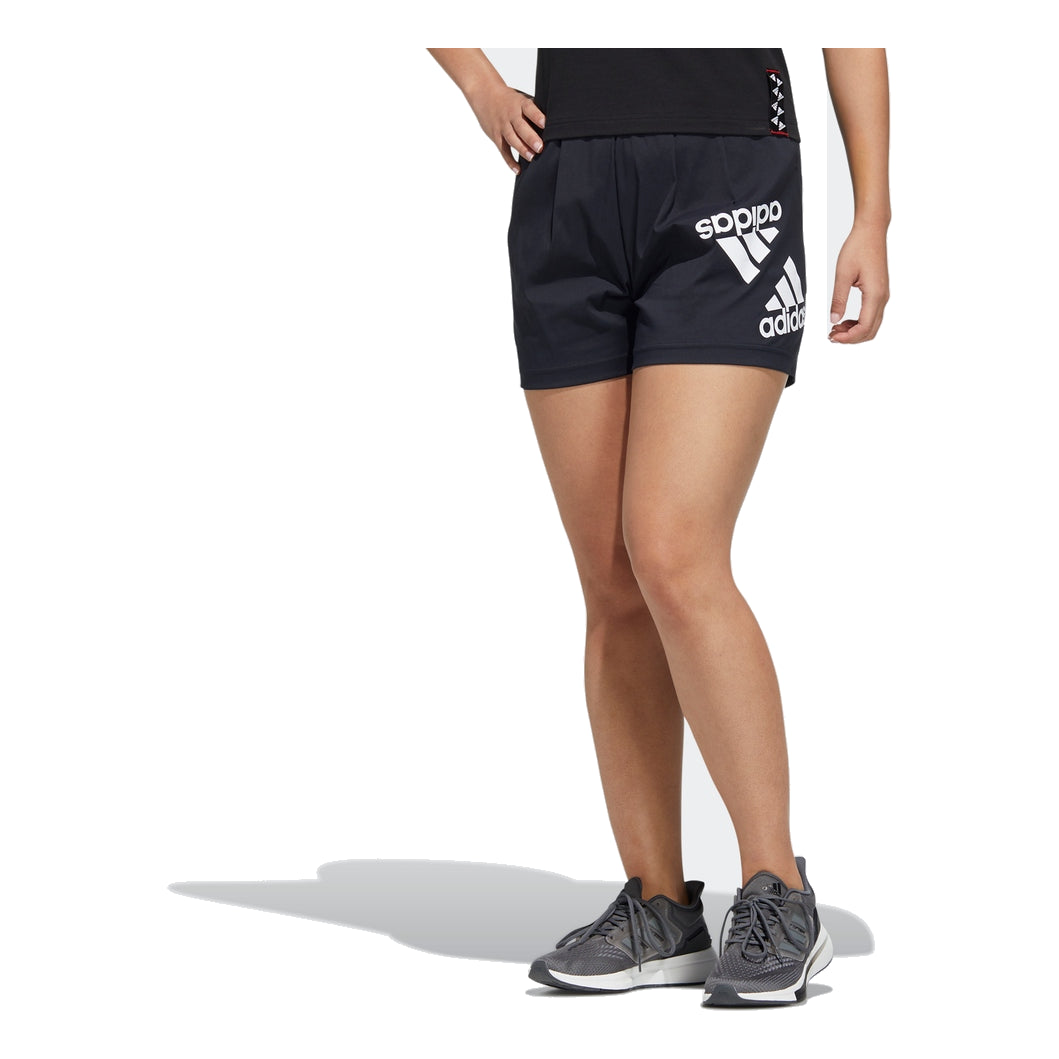 (WMNS) adidas Field Issue BRD Woven Shorts Asia Sizing 'Black White' HE9952