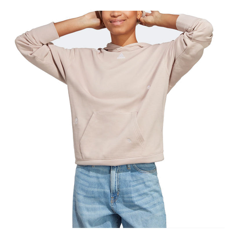 (WMNS) adidas Relaxed Hoodie Asia Sizing 'Beige' IC8684