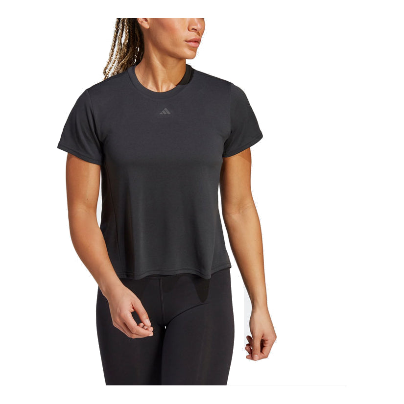 (WMNS) adidas HIIT HEAT.RDY Sweat-Conceal Training T-Shirt Asia Sizing 'Black' II3244