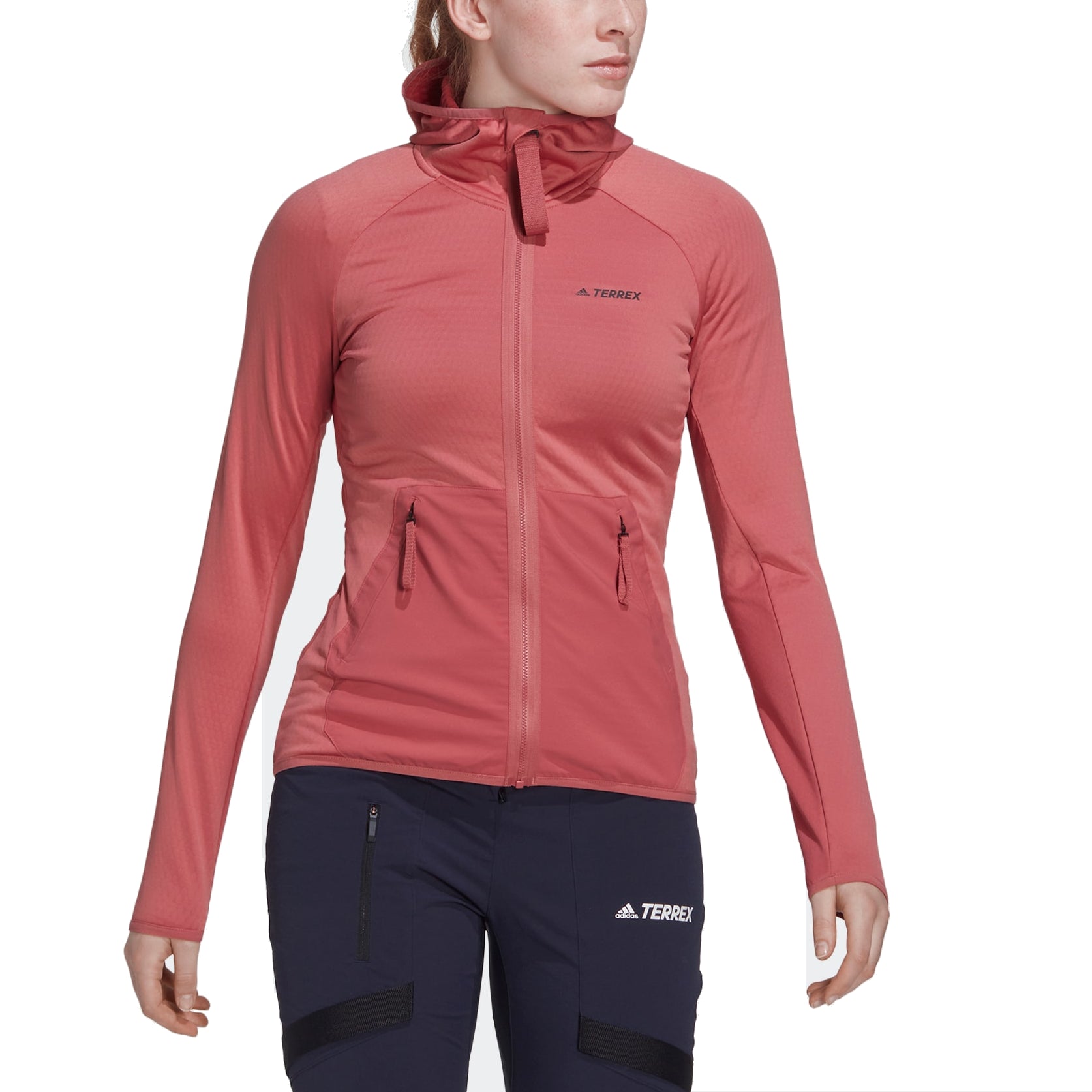 (WMNS) adidas Terrex Tech Outdoor Jacket Asia Sizing 'Pink' HH9288