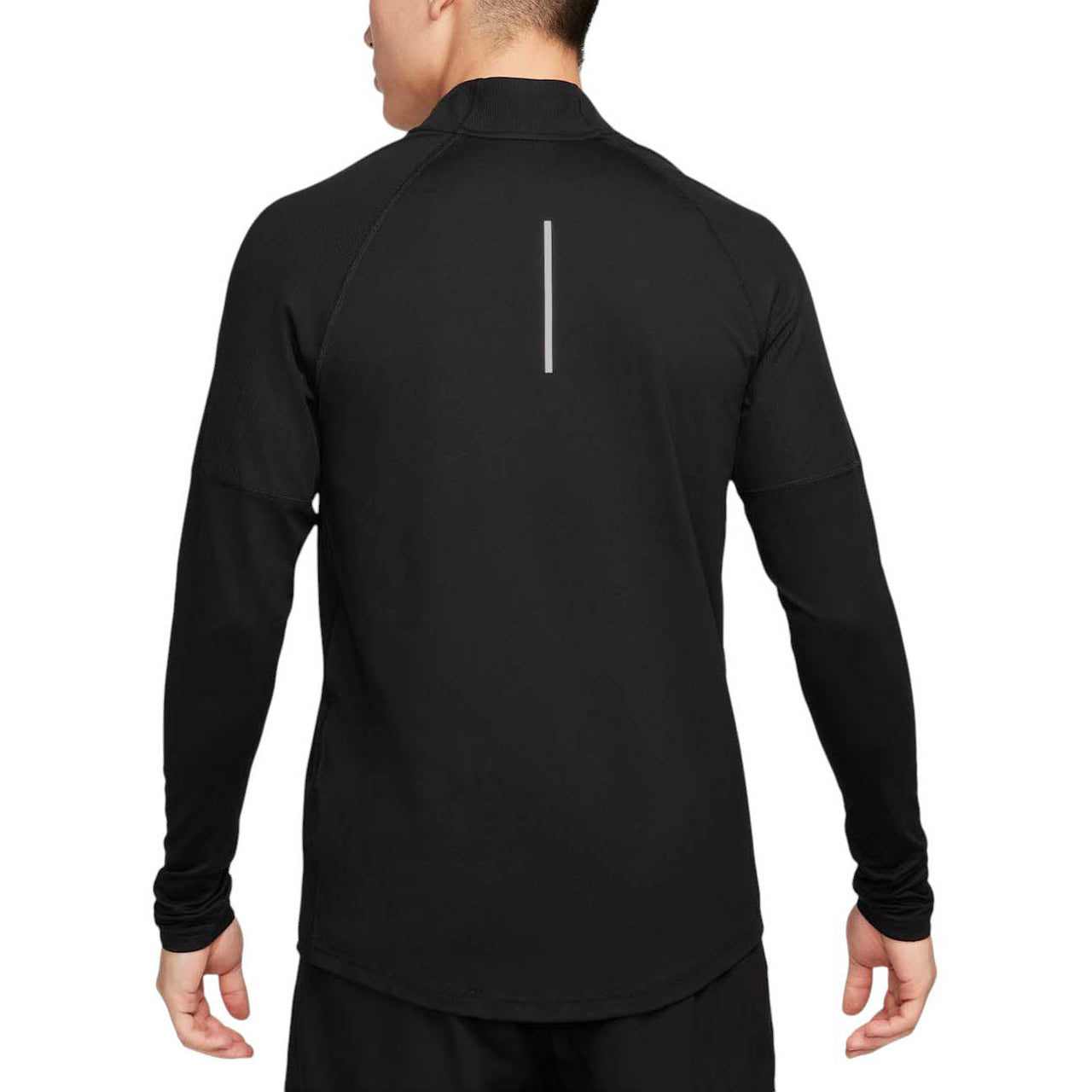 Nike 1/2-Zip Running Top Asia Sizing 'Black' AH8974-010