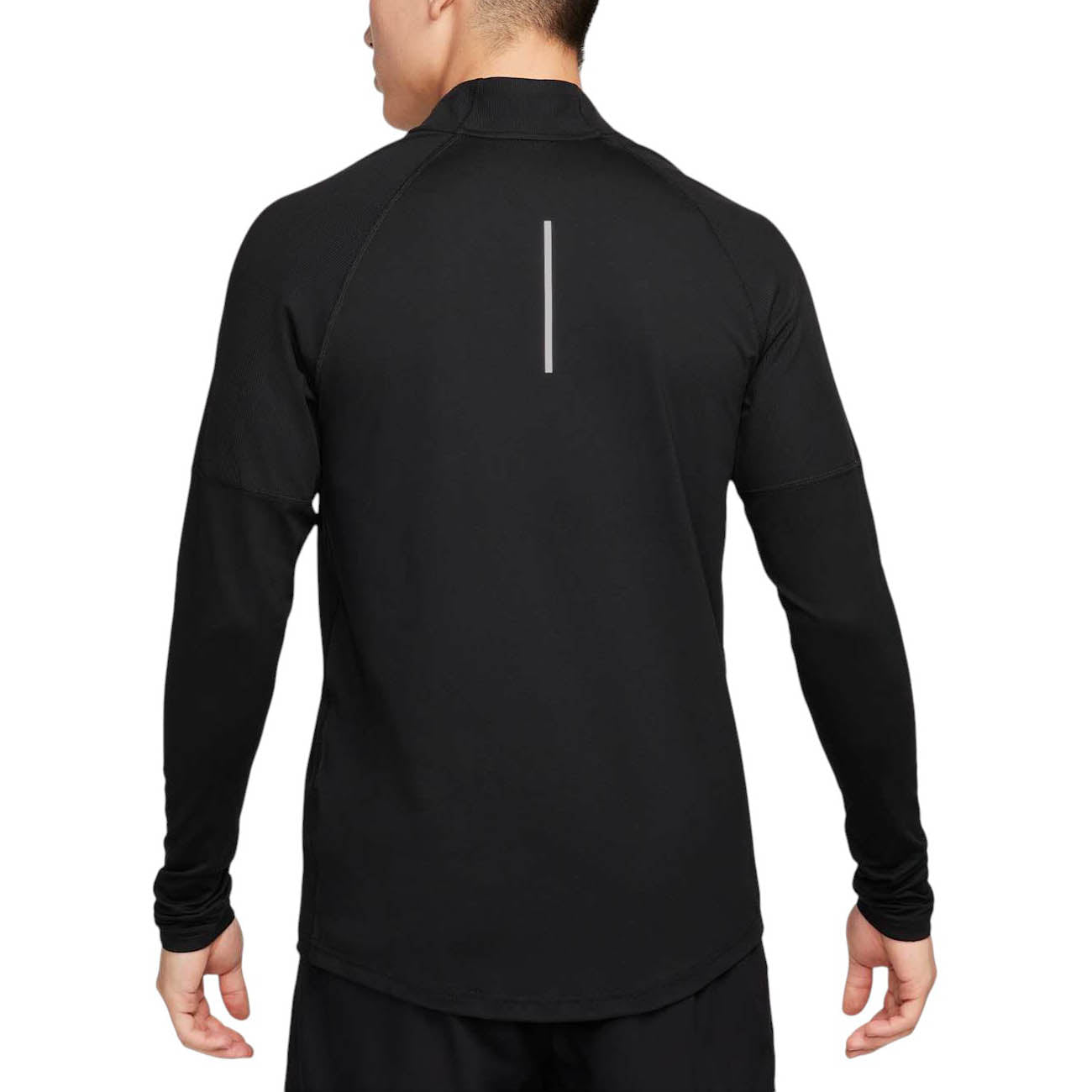 Nike 1/2-Zip Running Top Asia Sizing 'Black' AH8974-010