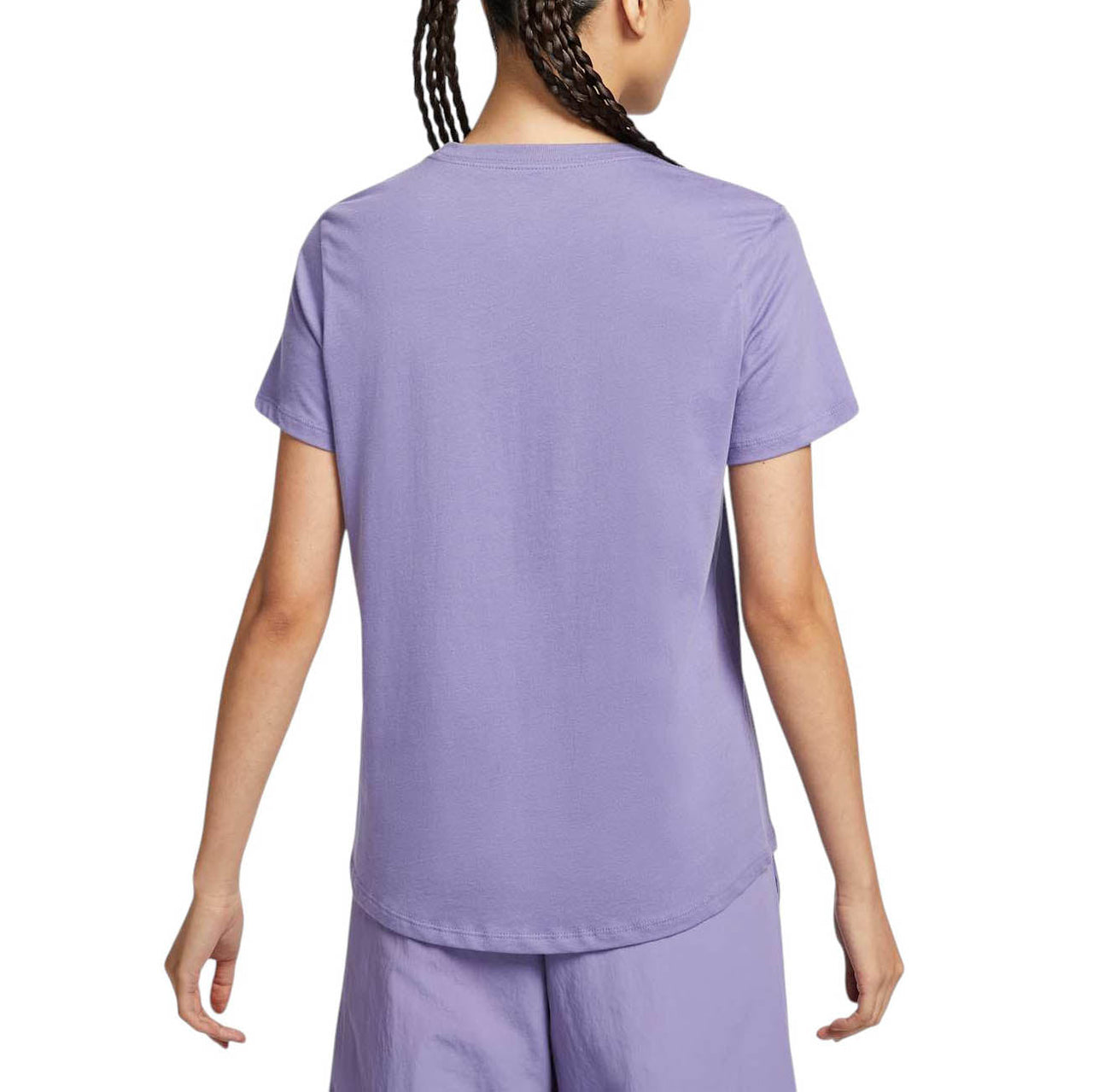 (WMNS) Nike Sportswear Essentials Graphic T-shirt Asia Sizing 'Purple' DX7907-527