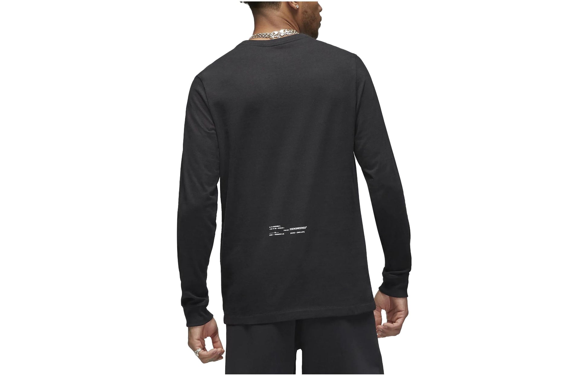 Air Jordan 23 Engineered Long-Sleeve T-Shirt 'Black' DQ7370-010