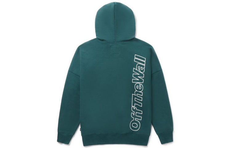 Men's Vans hooded Sports Zipper Casual Green VN0A48AITTZ