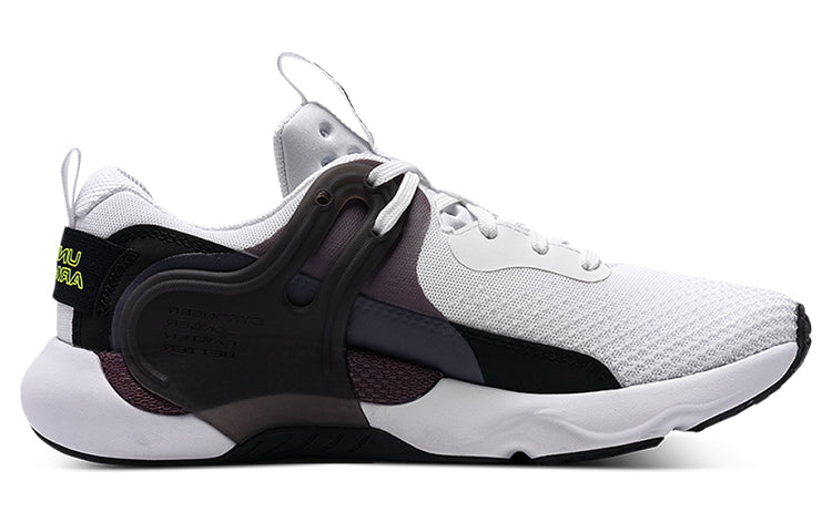 (WMNS) Under Armour HOVR Apex 3 'White Black' 3024272-105