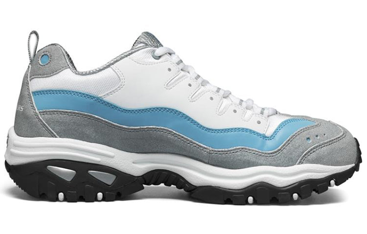 Skechers Energy Low-Top Running Shoes Grey/Blue 999345-GYBL