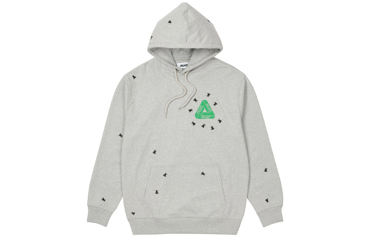 PALACE Fly Hood Logo Printing Unisex Gray P20CS030