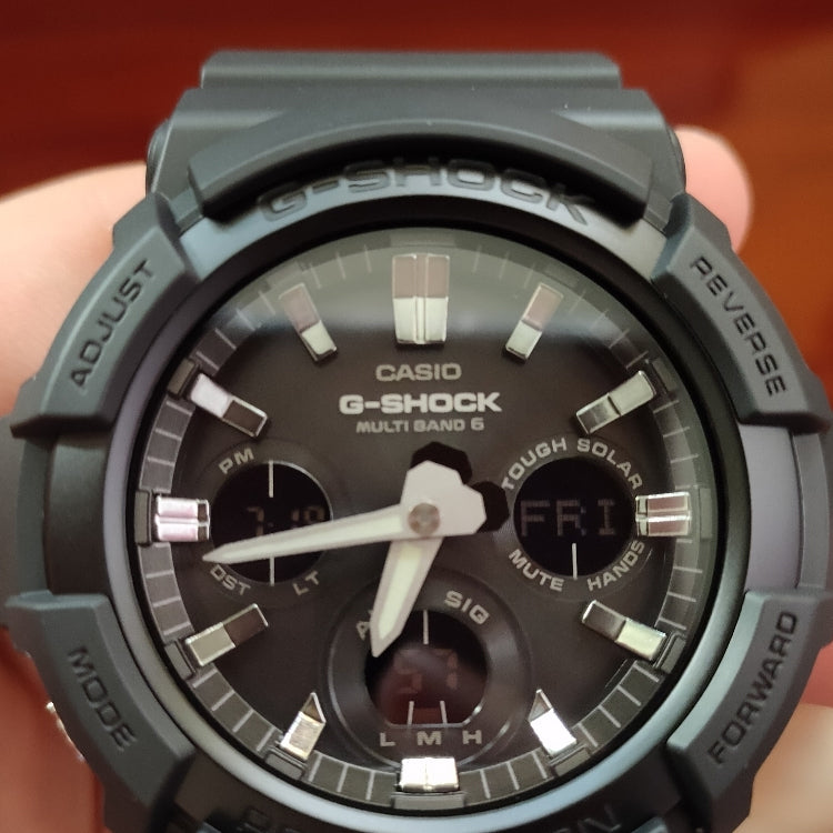 CASIO G-Shock Analog-Digital 'Black' GAW-100B-1APR