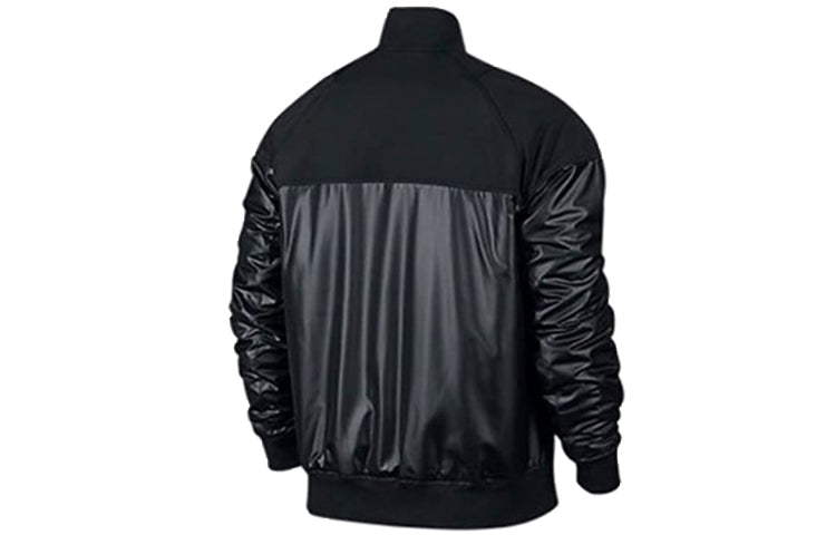 Men's Air Jordan XI 11 Zipper Sports Black Jacket 777495-010