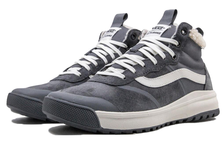 Vans Ultrarange Hi Dl Breathable Wear-resistant Non-Slip Low Tops Casual Skateboarding Shoes Blue VN0A4BU5XND