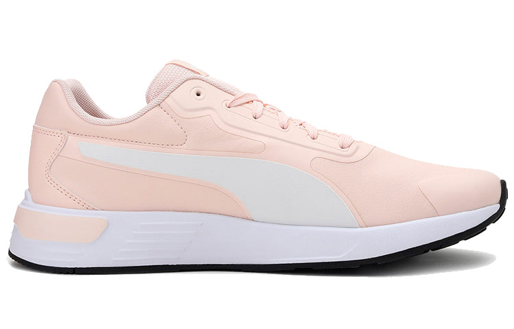 PUMA Taper Sports Running Shoes White/Pink 374128-07