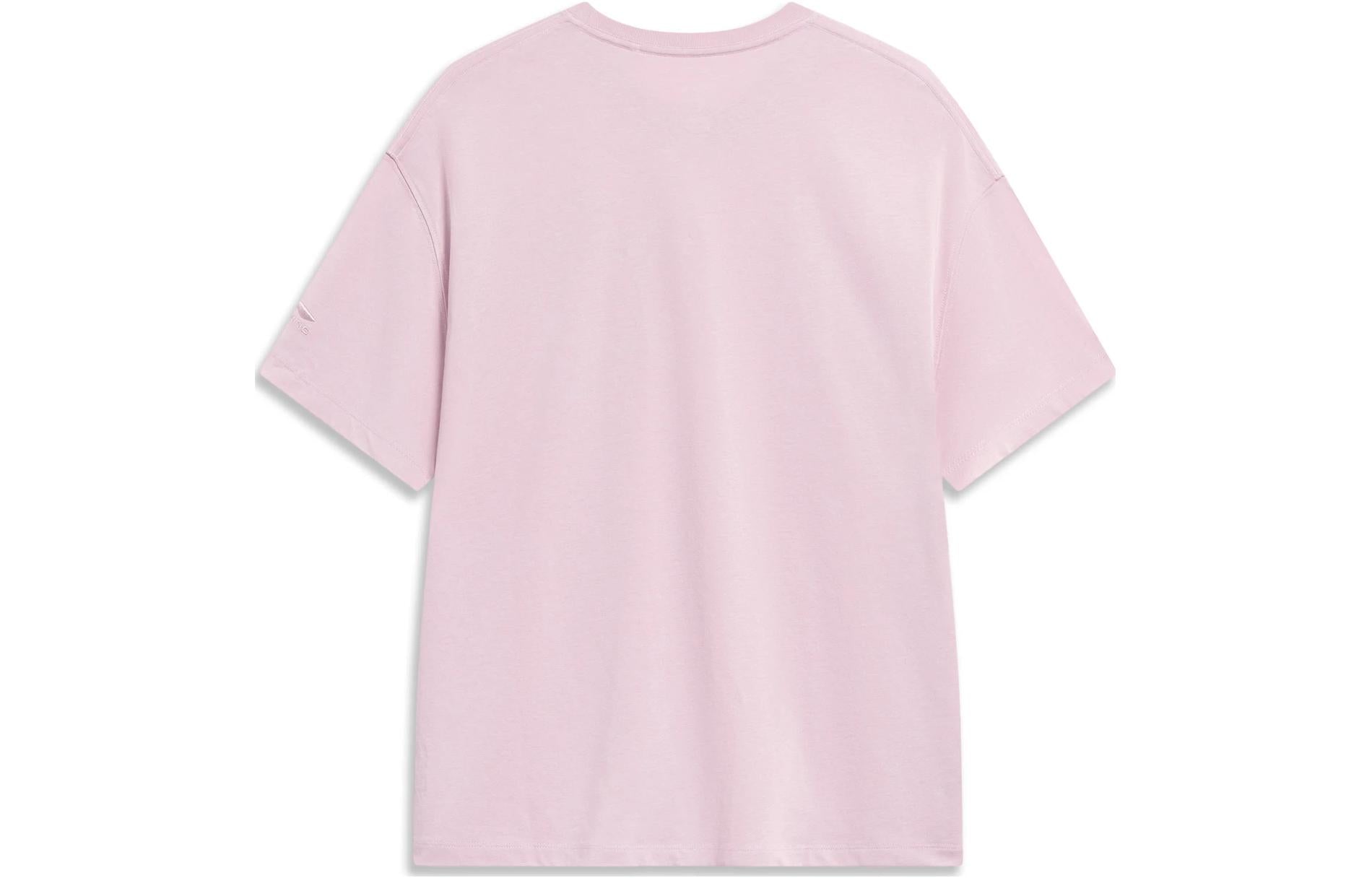 (WMNS) Li-Ning x Disney Zootopia Graphic T-shirt 'Pink' AHST276-1