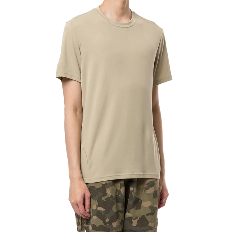 Men's THE NORTH FACE Solid Color Short Sleeve Khaki NF0AA48U9ZDL