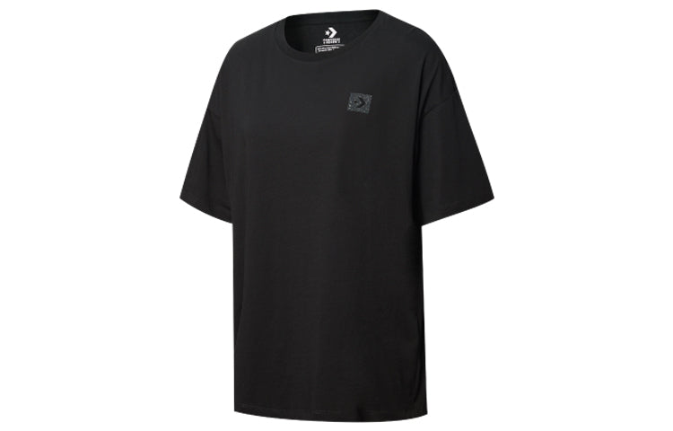 (WMNS) Converse Renew Loose Casual Short Sleeve Black 10020180-001