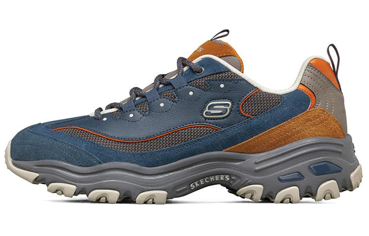 Skechers D'Lites 1.0 Low-Top Running Shoes Blue 237154-NVOR