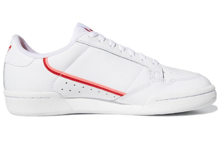 (WMNS) adidas Continental 80 'White Scarlet Flash Red' EE5562