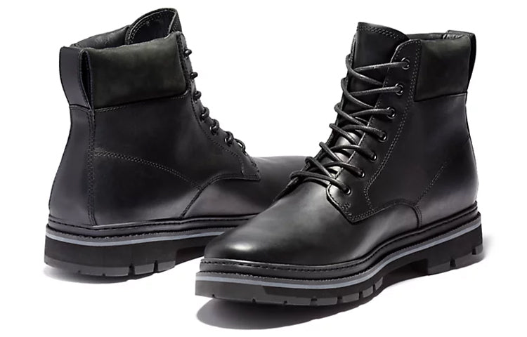 Timberland Port Union Waterproof Boots 'Black Full Grain' A2KYW015