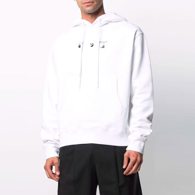 Off-White FW21 Marker Arrows Print Long Sleeve Men s White OMBB074S21FLE0010125