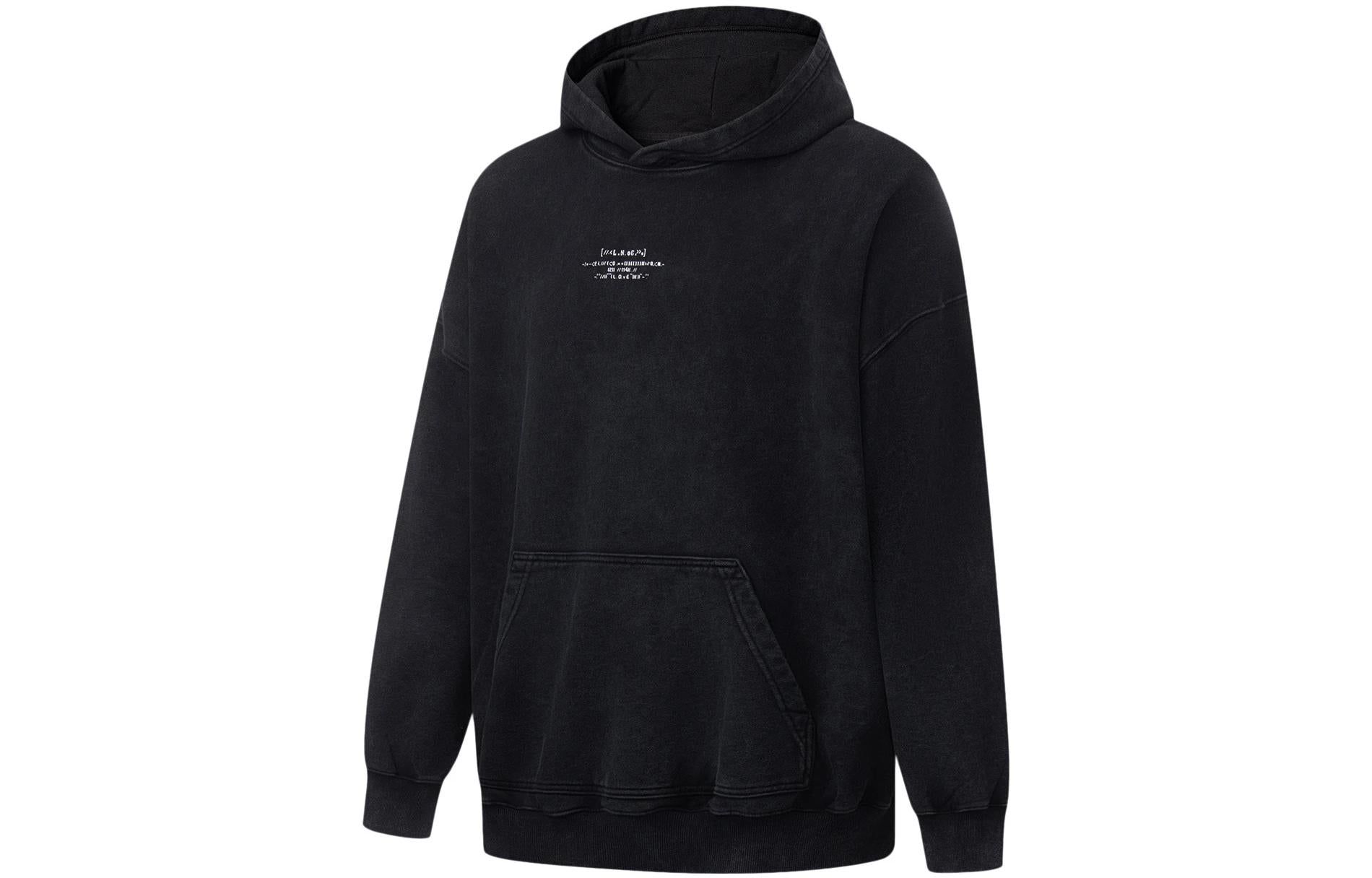 Li-Ning Valentine's Day Graphic Hoodie 'Black' AWDT231-1