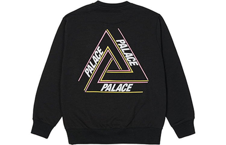 Palace Outliner Mit Designer Crew Sweater 'Black' P21CW008