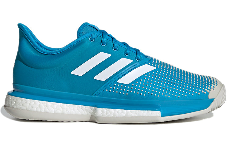 adidas Solecourt Boost Clay Court 'Shock Cyan' DB2690