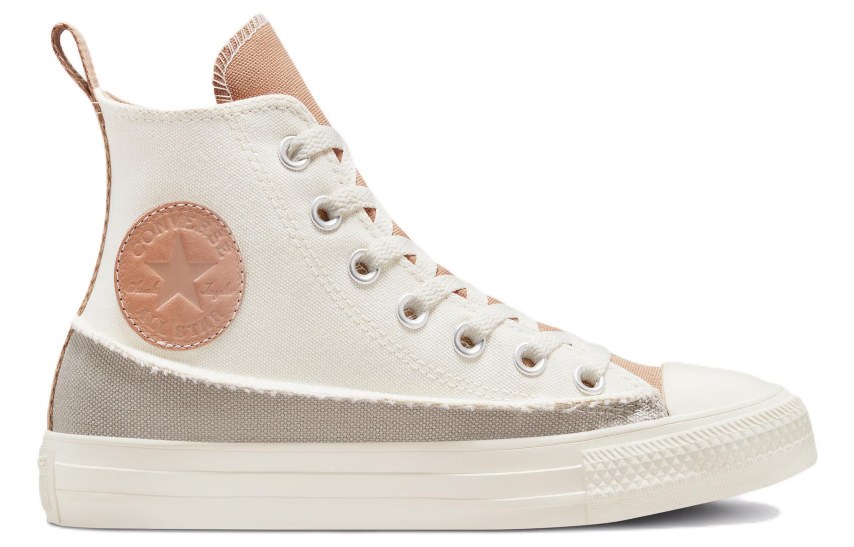 (WMNS) Converse Chuck Taylor All Star High 'White Beige' 572614C