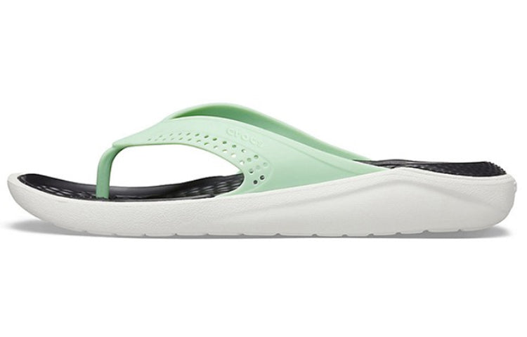 Crocs LiteRide Beach Flip-Flops Mint Green 205182-3TP